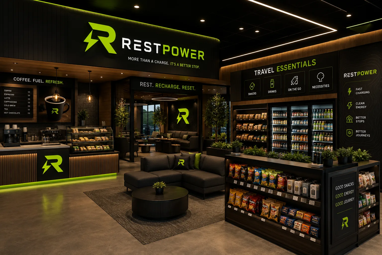 Café concept — RestPower